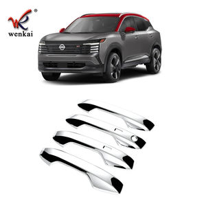 Accessoires de voiture Bande de protection pour poignée de porte latérale de voiture Exdoor Bowl Sticker Trim pour Nissan Kicks 2024 2025 - Product Image 1