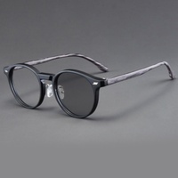 LG92 2505 Nouvelles Lunettes de Lecture Anti-Lumière Bleue Intelligentes Photochromiques à Monture Complète pour Hommes et Femmes Style Japonais Coréen Transfrontalier