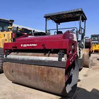 Rouleau compresseur Dynapac CC6200 d'occasion, à tambour unique, pour asphalte, machine de seconde main en usine