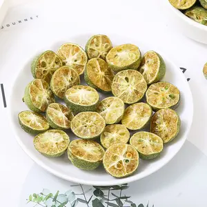 Chá de frutas Kumquat verde limão tangerina verde liofilizado