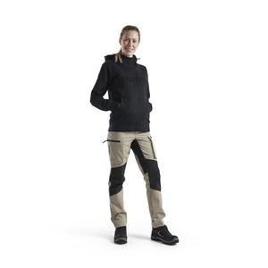 Blaklader-356011589900XS เสื้อฮู้ดผู้หญิง, 7330509771488สีดำ3D ชุดทำงาน - Product Image 3