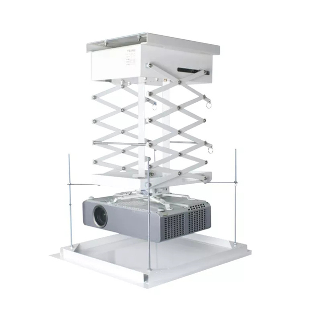 Ceiling Hidden Mounts Electric Projector Lift with Remote Control