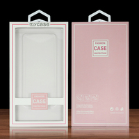 Boîte d'emballage pour étui de téléphone, tiroir coulissant, boîte en papier portable, neutre, universelle, boîte d'emballage en carton blanc pour étui de téléphone portable
