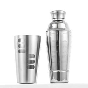 <span class=keywords><strong>Martini</strong></span> 10 PCS Kit de barman Jigger Bar multifonction avec support en bois Ensembles de bar Outils Shaker à cocktail en acier inoxydable Vente en gros - Product Image 4