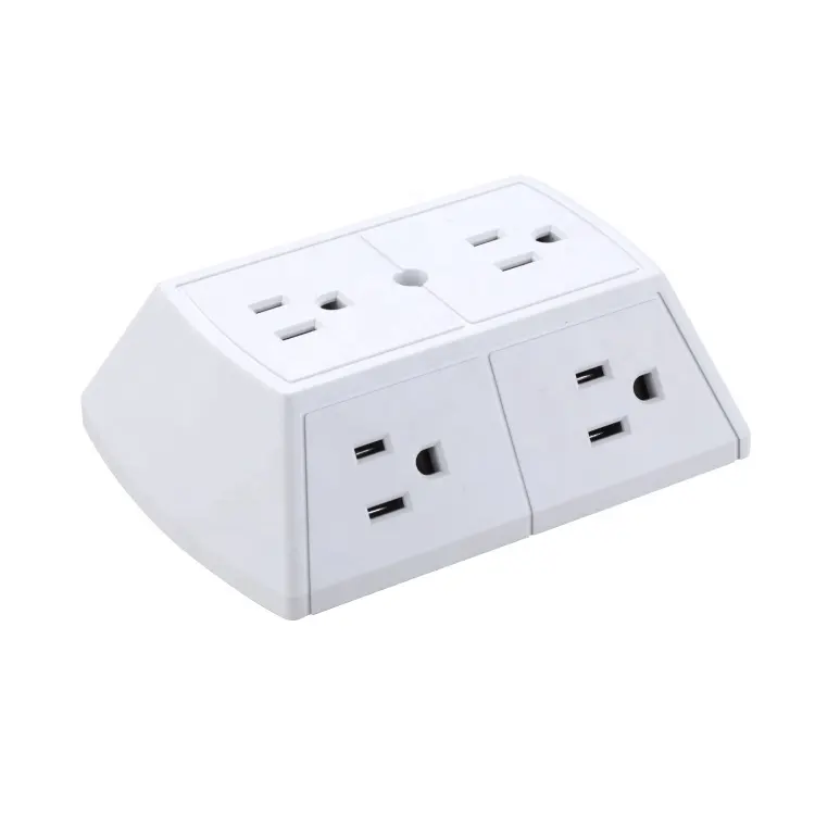 BCC-004 Multi-Plug 6ac Stopcontact 15a Lader Verlenging Reguliere Eenvoudig Te Installeren Socket