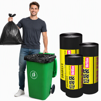 Emballage poubelle sacs poubelle recycler sacs à ordures moyen compostable sac poubelle