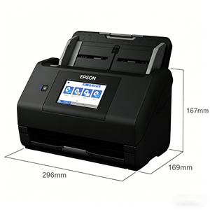 <span class=keywords><strong>Scanner</strong></span> de documents sans fil recto-verso E-pson ES-580W, 35ppm 70ipm ADF 100 feuilles, <span class=keywords><strong>scanner</strong></span> de bureau avec écran tactile WiFi - Product Image 1