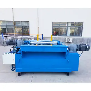 Automatic 8 Feet Rotary Drum Wood Debarking And Rounding Machine For Veneer Peeling