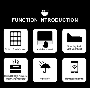 Restaurant chinois Foshan Honest, best-seller, distributeur automatique avec fonction SDK, gestion cloud, écran tactile, garantie 1 an - Product Image 4