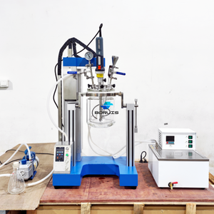 보루이스 5리터 유리 유화기 실험실 진공 유화 믹서 화학 반응기 혼합 탱크 - Product Image 2