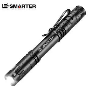 Aluminum Waterproof Tactical Mini Handheld Torch Medical Pen Light Flashlight With Clip