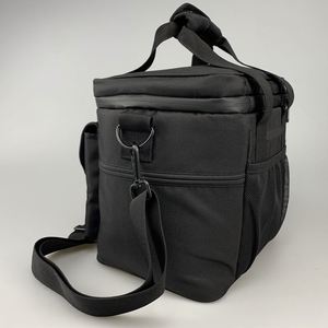 Sac isotherme à déjeuner imperméable épaissi OEM, poignées, sac fourre-tout en polyester tendance pour pique-niques, fermeture éclair, grande capacité - Product Image 4