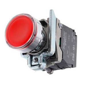 Made in France XB4 Illuminated <b>Push</b> <b>Button</b> <b>Switch</b> 10A 220V - Product Image 3