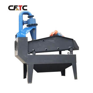 Machine de récupération, séparateur vibrant à tamis pour sédiments, convoyeur de sable fin, tamis de déshydratation - Product Image 1