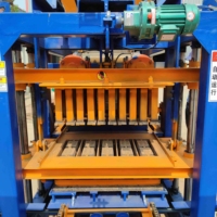 Gagnez de l'argent à la maison Petit investissement Grand profit Idées commerciales qt4-25 machine automatique de fabrication de blocs