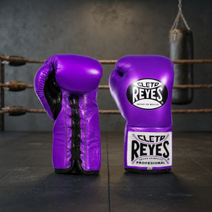 Cleto Reys Cow Hide Leather Boxing <b>Gloves</b> Professional High Quality <b>Moisture</b> Wicking Breathable for Closure Customizable - Product Image 3