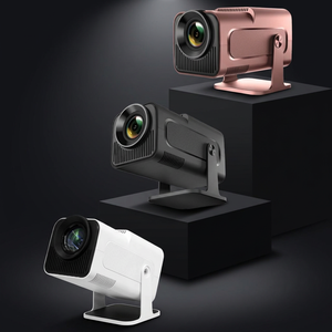 HY320 Mini Smart <b>Projector</b> with 180 Degree Rotating Stand 720P Native 4K Decoding <b>WiFi</b> 6 Beamer 63 390 ANSI - Product Image 2