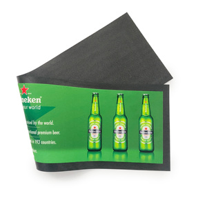 Tappetini da Bar a sublimazione tappetini da birra in gomma morbida in PVC con loghi e colori personalizzati per la pubblicità - Product Image 3