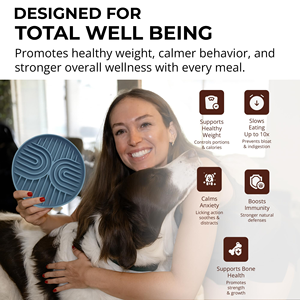 Custom BPA Free <b>Silicone</b> Pet Slow Lick Bowl Anxiety Relief Lick <b>Mat</b> Bowl Non Spill Suction Cup Cat Dog Pet Bowls - Product Image 5