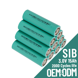 แบตเตอรี่โซเดียมไอออนรุ่นใหม่ เกรด 40140 SIB 3V 15Ah สำหรับจักรยานไฟฟ้า สกูตเตอร์ รถเข็นไฟฟ้า และการใช้งานพลังงานแสงอาทิตย์ - Product Image 1
