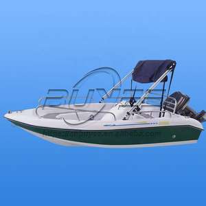 Pequeno <span class=keywords><strong>Mini</strong></span> Iate de Luxo 4 Lugares 360 Fibra de Vidro 12pés/3.6m Iate Esportivo Barco de Pesca para Lago, Rio e Offshore - Product Image 5