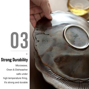 Al por mayor directo de fábrica japonés de Catering ensalada de frutas plato de Pasta de porcelana platos de cena para Hotel <span class=keywords><strong>restaurante</strong></span> - Product Image 5