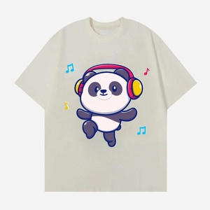 Diseño lindo camiseta barata suave verano Dtg impreso camiseta para adolescente - Product Image 2