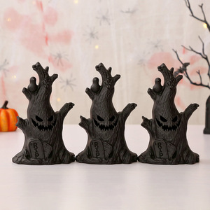 Lámpara LED Retro Portátil con Diseño de Árbol Espeluznante para Halloween 2025, Miniatura de Árbol Espeluznante para Halloween, Micropaisaje - Product Image 5