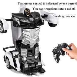 Coche RC 2 en 1 con Deformación de un Solo Toque, Robot Eléctrico a Control Remoto, Modelo de Coche Deportivo, Juguetes para Niños - Product Image 3