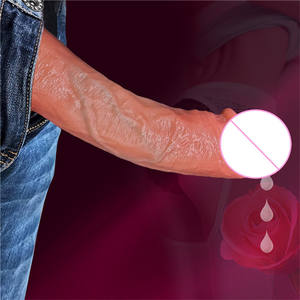 Heetverkopende XLN merk elektrische vibrerende <span class=keywords><strong>dildo</strong></span> met stotende functie, vloeibaar siliconen, waterdicht, CE-gecertificeerd, 423g gewicht, seksspeeltjes voor volwassenen - Product Image 6