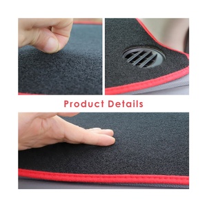 Couverture de tableau de bord de voiture directe d'usine anti-dérapant Protection UV pare-soleil tableau de bord pour <span class=keywords><strong>Volkswagen</strong></span> <span class=keywords><strong>Sharan</strong></span> 2012-2021 - Product Image 3