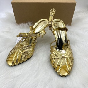 Sandales Baotou Femme Z 2026 Nouvelle Collection Été Tendance Polyvalentes Talons Hauts Tissés Style Romain Rehaussantes Extérieur Montantes - Product Image 4
