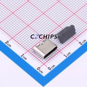 YTC-TC6ST-568 USB Connector SMD Connector ( Connector Type: Type-C )( Gender: Female )( Mounting Type: Vertical Mount ) - Product Image 1