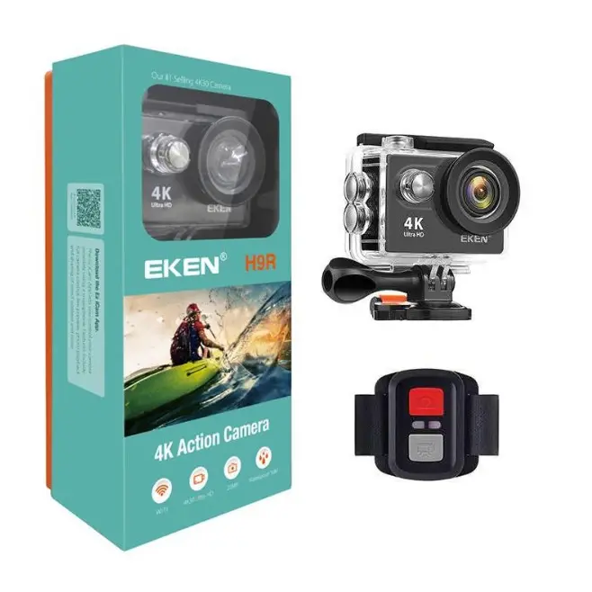Hot Selling AliExpress EKEN Official Store Wholesale Dropshipping DDP 4K WIFI EKEN H9 / H9R Action Camera
