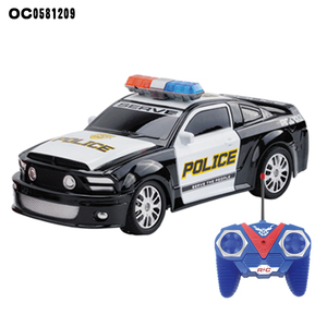 Nuova Auto della <span class=keywords><strong>Polizia</strong></span> Telecomandata per Bambini, Scala 1:20, Set da 2 Pezzi - Product Image 4