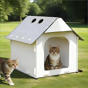 Maison <span class=keywords><strong>pour</strong></span> <span class=keywords><strong>chat</strong></span> d'extérieur en carton ondulé imperméable à prix avantageux, <span class=keywords><strong>abri</strong></span> tout temps avec matériau PP épais <span class=keywords><strong>pour</strong></span> une utilisation en intérieur, maison <span class=keywords><strong>pour</strong></span> animaux de compagnie - Product Image 3