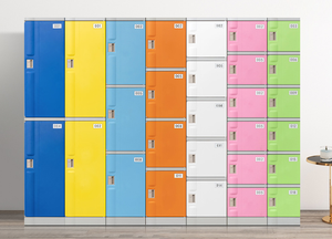 Casier scolaire en matériau <span class=keywords><strong>HPLS</strong></span>, casier de rangement pour salle de sport en ABS avec serrure RFID - Product Image 2