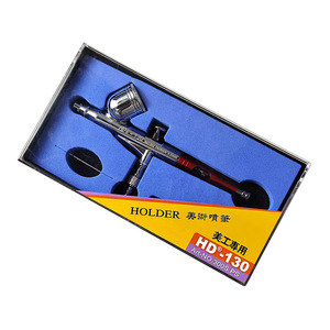 Aerógrafo Holder Hd 130 Art de 0.2mm, Doble Acción, Alimentación por Gravedad, Velocidad Ajustable, para Uso Artístico - Product Image 1