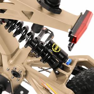 Bicicleta Eléctrica Todoterreno TXED con Llantas Gruesas 24x4.0, 52V 1200W 15Ah, Suspensión Completa, <span class=keywords><strong>Motor</strong></span> en la Rueda Trasera, Freno de Disco Hidráulico, 150km de Autonomía para Adultos - Product Image 5
