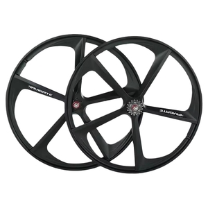Juego de Ruedas BKS Magicbros <span class=keywords><strong>Fixie</strong></span> 700c de Alta Calidad, <span class=keywords><strong>Llanta</strong></span> de Aleación de Magnesio con Sistema de Frenos V-Brake, Cobertura Profunda - Product Image 2