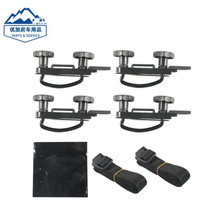 Car Roof <b>Rack</b> U-<b>Bolt</b> Mounting Kit Steel Roof Mount Accessories for Car Trunk Luggage Carrier - Product Image 1