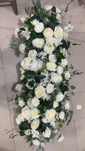 Khăn Trải Bàn Hoa Trang Trí Đám Cưới Màu Xanh Lá Hồng Bán Chạy Khăn Trải Bàn Hoa Trắng Nhân Tạo - Product Image 3