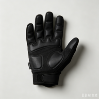 Gants de cyclisme tout-terrain durables à doigts longs pour moto et VTT, pour compétition, avec protection en plumes de poulet, pour activités extérieures transfrontalières
