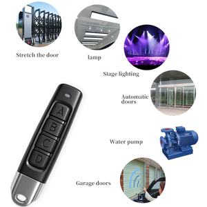 Télécommande universelle 433 MHz à 4 boutons, télécommande à code de <span class=keywords><strong>copie</strong></span> pour porte, garage, portail électrique, duplicateur de clé - Product Image 3