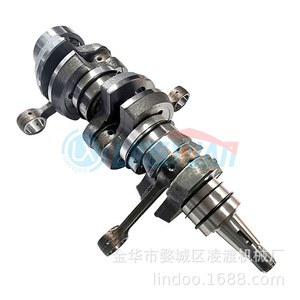 Conjunto de cigüeñal y biela para motor fueraborda Yamaha 69P-11400-00 para reparación de motores de gasolina de 25-30 HP - Product Image 1