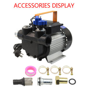 משאבת מילוי דלק קטנה המותקנת על רכב, 220V 110V, משאבת יניקה לדיזל, משאבת מילוי מיכל דלק, 550W, 60 ליטר/דקה - Product Image 5