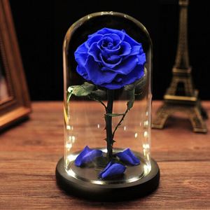 Decoraciones Navideñas para Mujer, Cúpula de Cristal con Rosas y Luces LED, Regalos para el Día de la Madre y el Día del Maestro, Recuerdos de Boda - Product Image 3