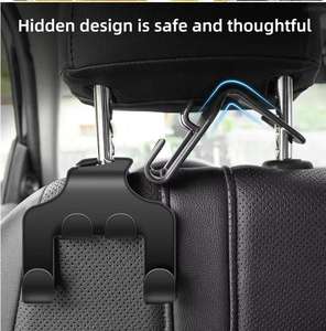 Gancho multifuncional para coche, gancho trasero para asiento en el coche con gancho para coche, suministros ocultos creativos - Product Image 6