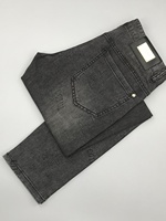 Jean droit décontracté pour homme, importé, bleu clair, design fin, toucher coton confortable, polyvalent