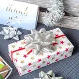 Double Face 100% Polyester Satin Bows in Gold Silver Navy Orange Solid Color <b>Ribbons</b> for Gift Packaging - Product Image 4